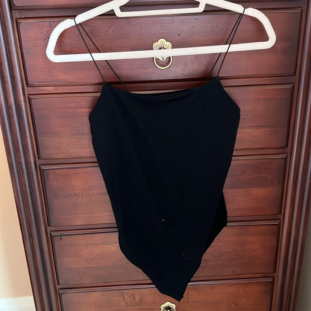 Wild Fable Black Bodysuit Medium